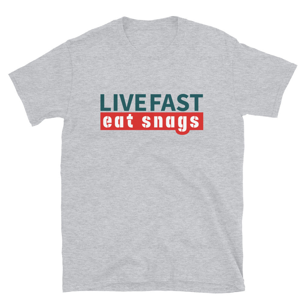 Bunnings: Live Fast Eat Snags Shirt