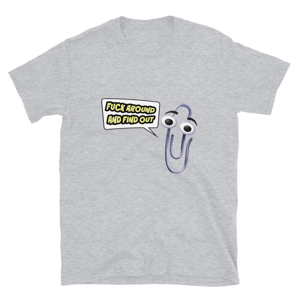 Clippy Fuck Around and Find Out Shirt